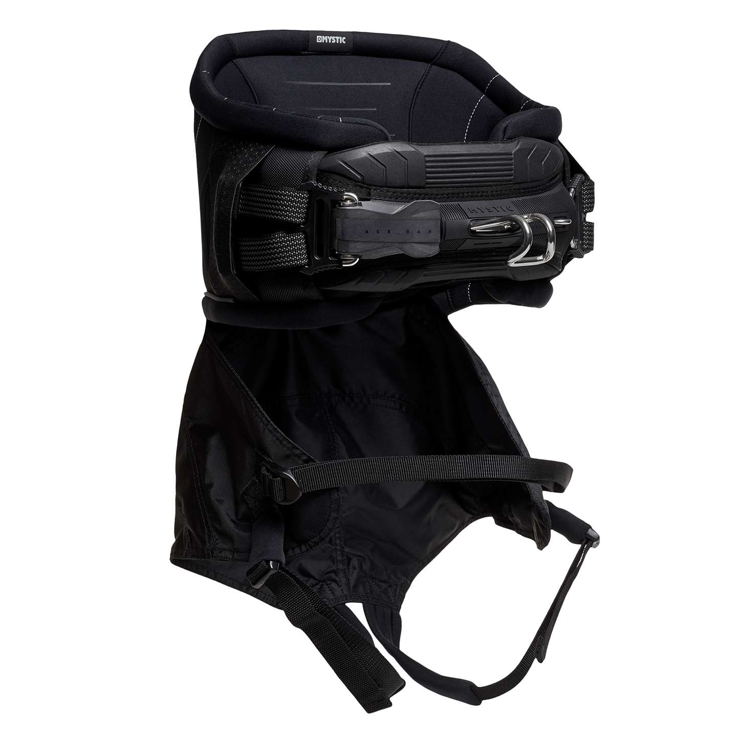 Mystic Star Hybrid Waist Kite Harness 2026 back view showing support panel