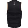 Mystic The Dom FZ Wake Impact Vest 2024 close-up of impact padding and seams
