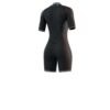 Mystic Womens Brand 3/2 Shorty Wetsuit 2025 in colour 900 women’s close-up of neoprene panels and stitching