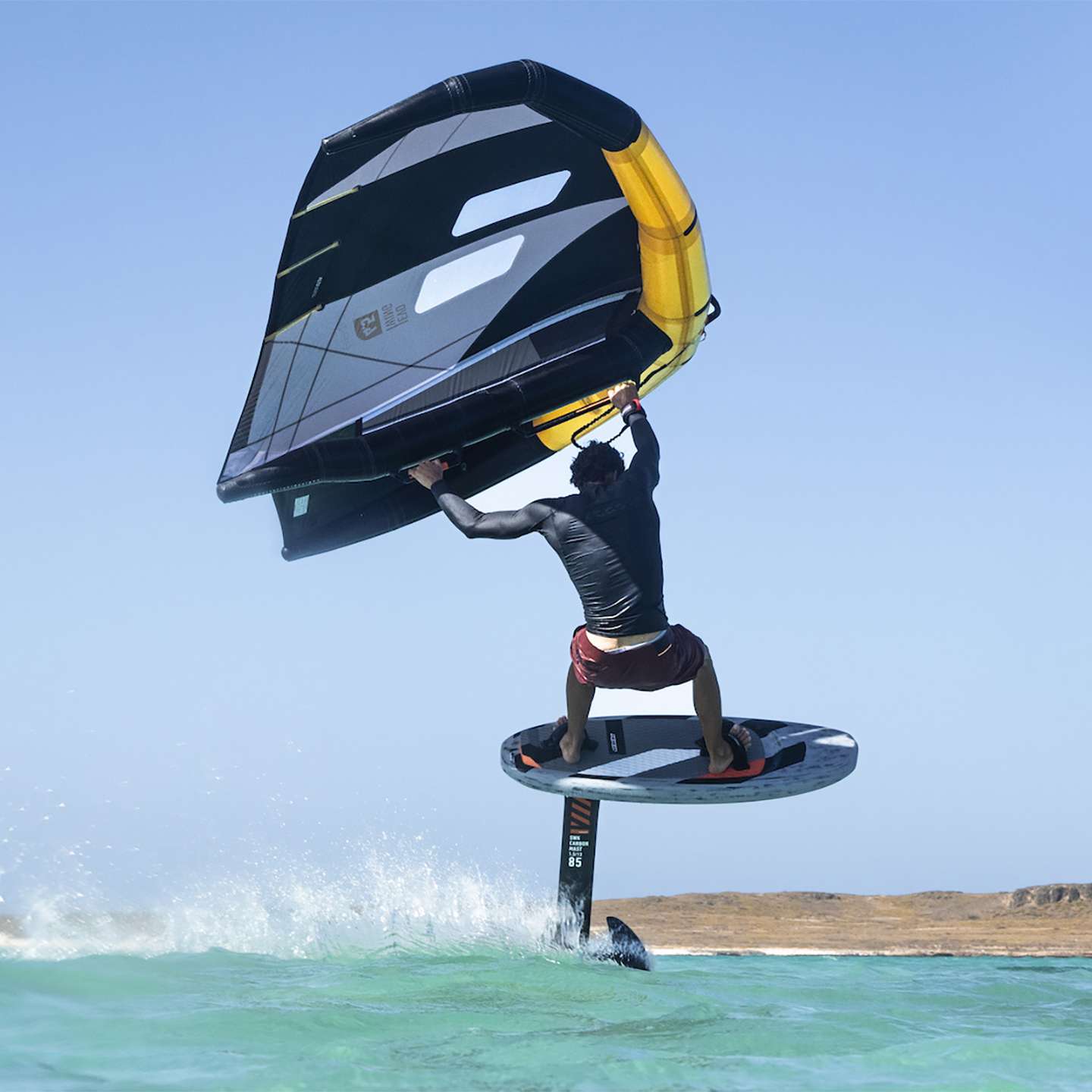 RRD Evolution Wing Gold Y29 wing alternate canopy view