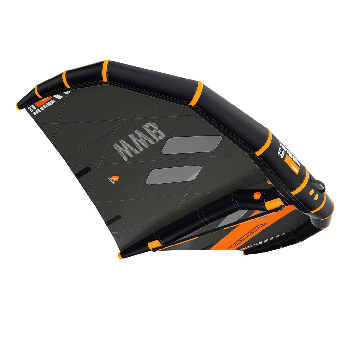RRD Wind Wing Boom Y28 wing leading edge and handle detail
