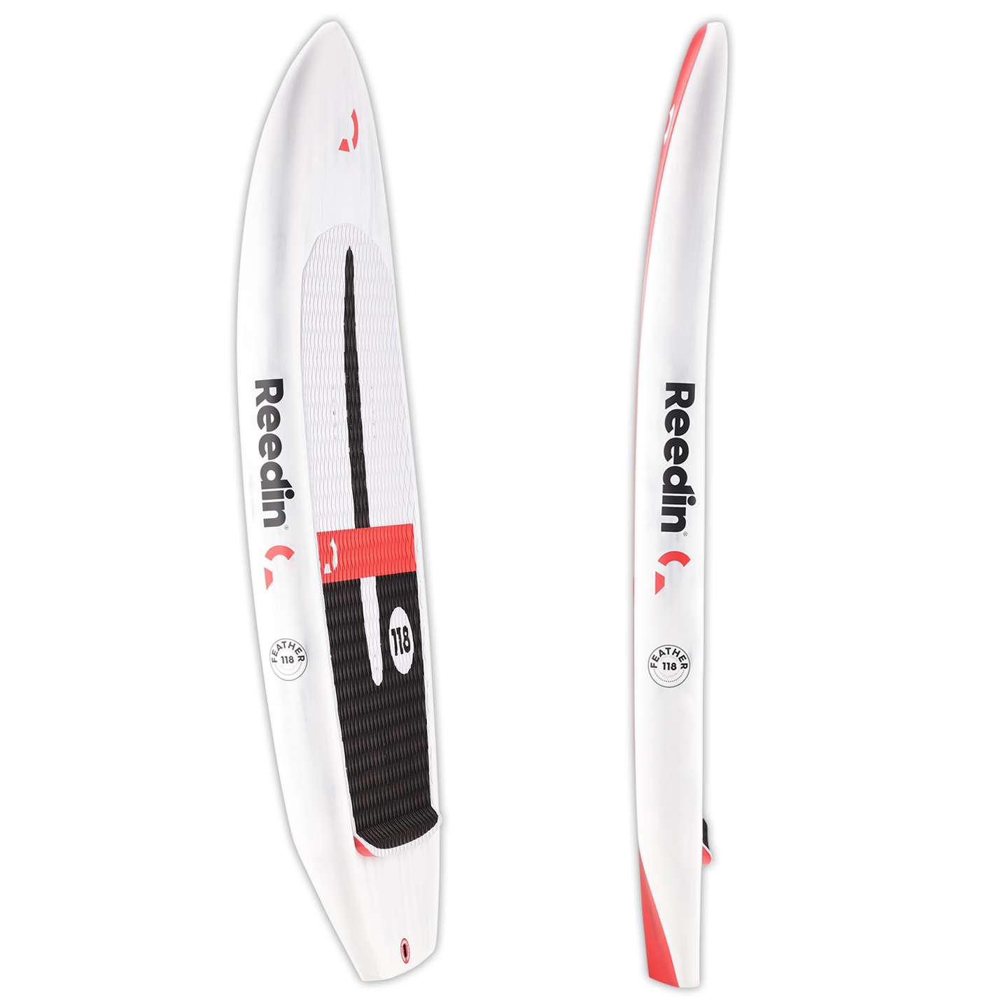 Reedin Feather Wing Foil Board rail profile detail view