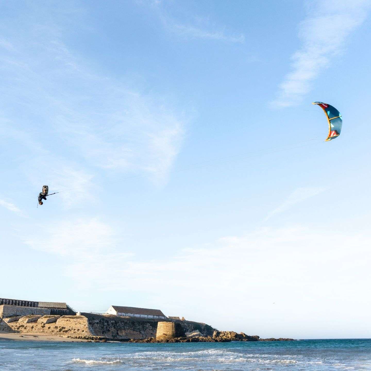 Reedin HyperModel Kite on-water action and lifestyle view