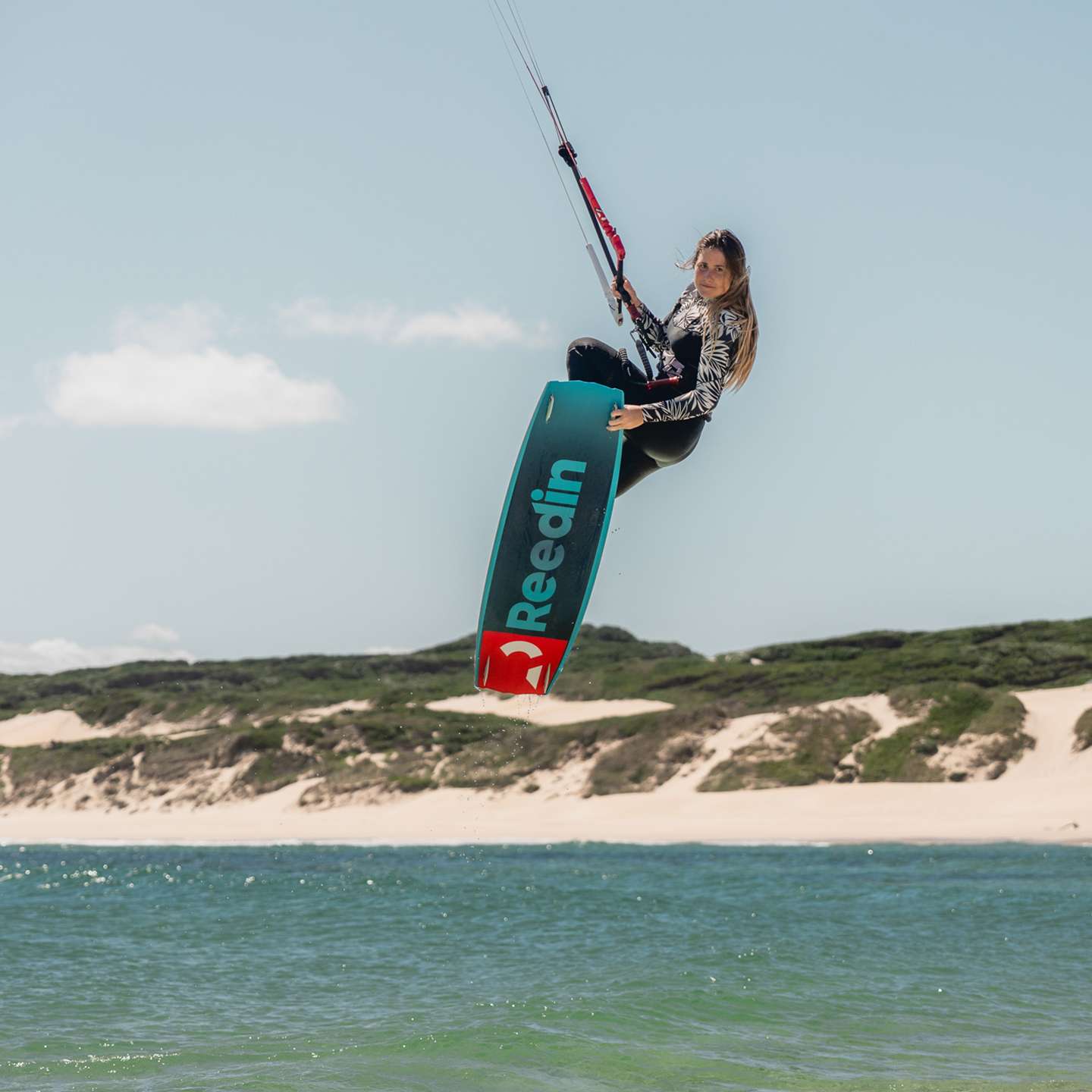 Reedin SuperE 2024 Kiteboard top deck view