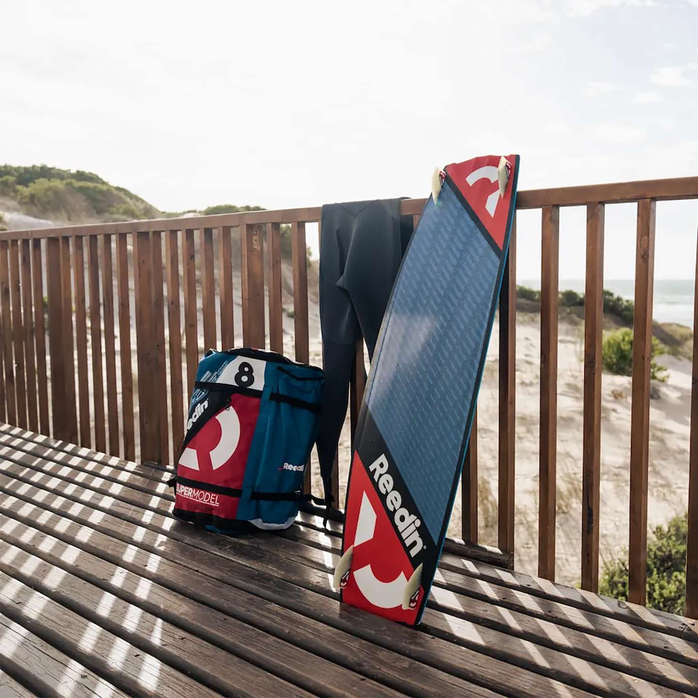 Reedin Super E 4 Kiteboard base graphic view