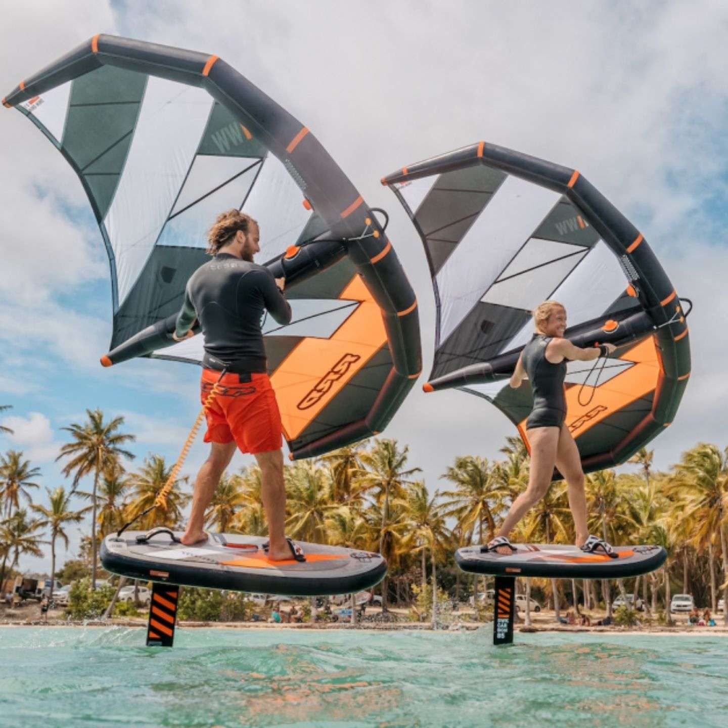 RRD Air Beluga Pro Inflatable Wing Foil Board wing foil board bottom view