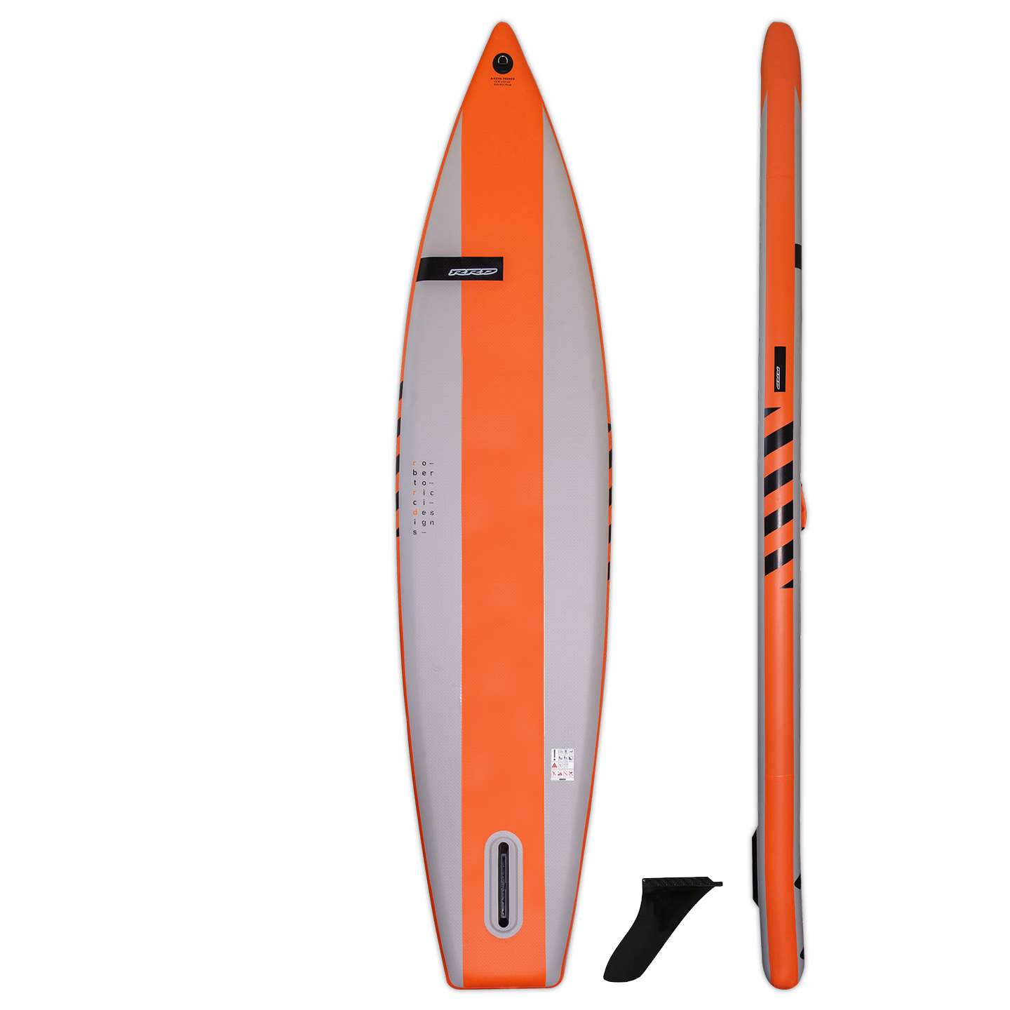 RRD Air Evo Tourer 12' Y26 Inflatable SUP inflatable SUP board bottom view
