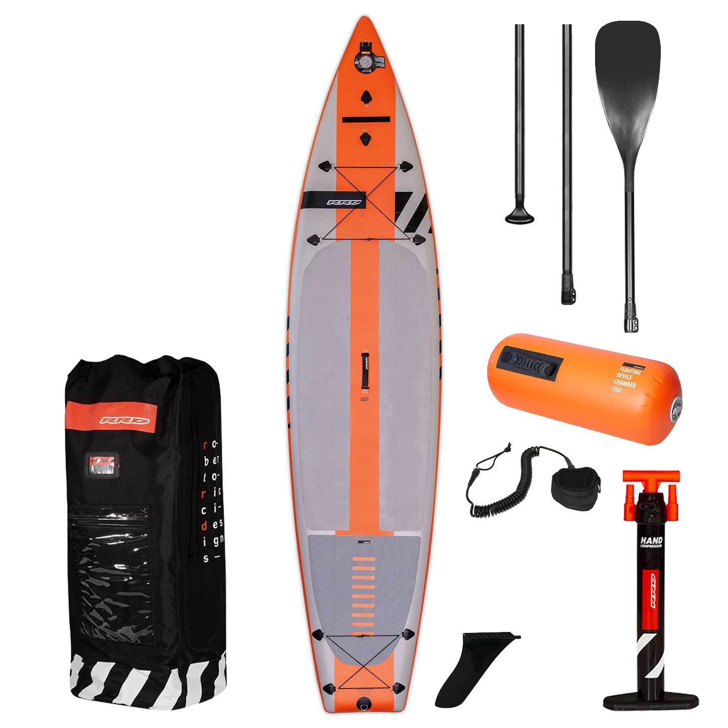 RRD Air Evo Tourer 12' Y26 Inflatable SUP inflatable SUP board studio product view