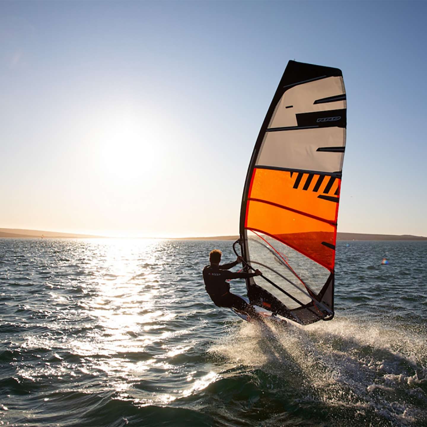 RRD Fire Y26 Windsurf Sail windsurf sail canopy panel detail
