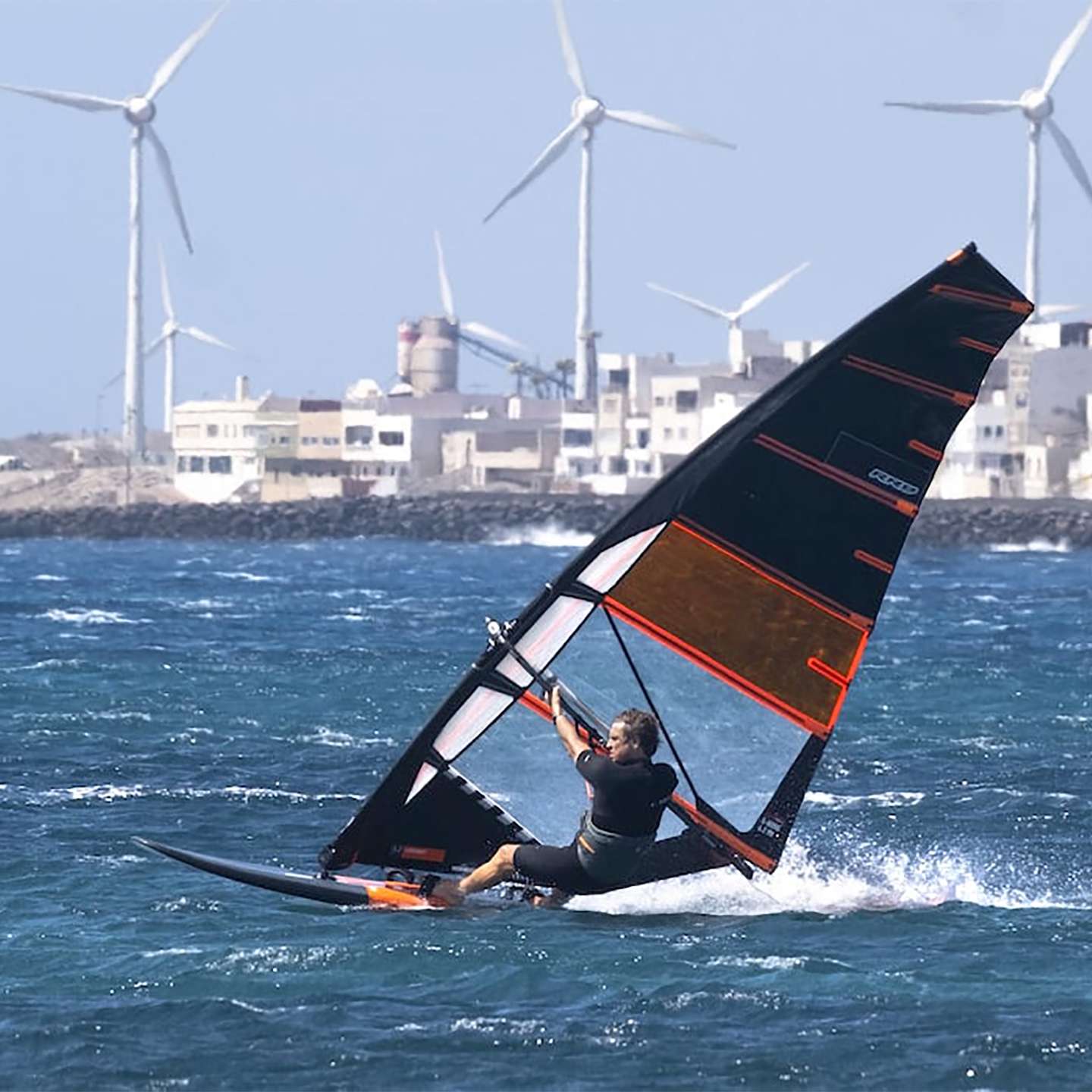 RRD X-Wing Y27 Windsurf Sail windsurf sail alternate canopy view