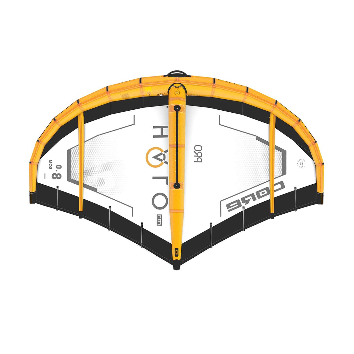 Core Halo Pro LW Wing wing foiling action and lifestyle image on the water