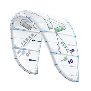 Duotone Rebel SLS Concept Blue Kite 2026 studio product image showing full kite canopy