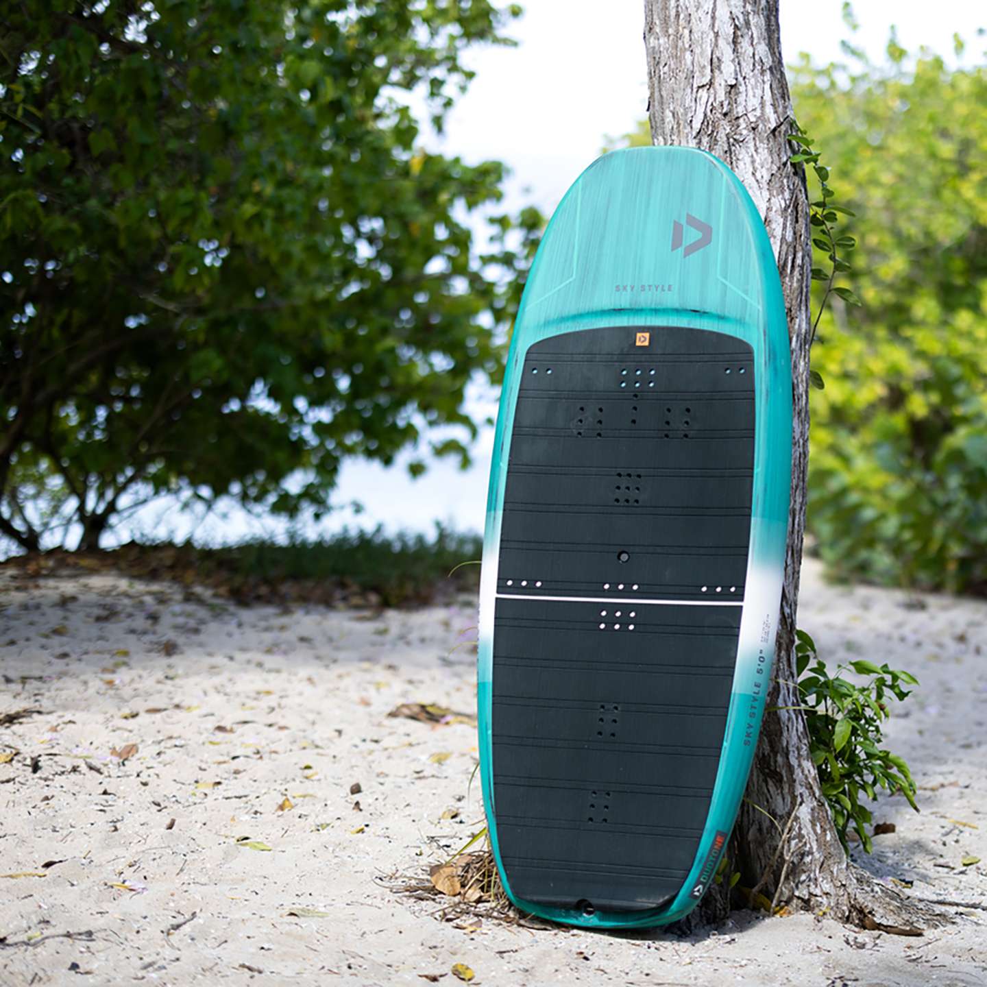 Duotone Sky Style Foil Board 2026 on-water foil boarding action photo