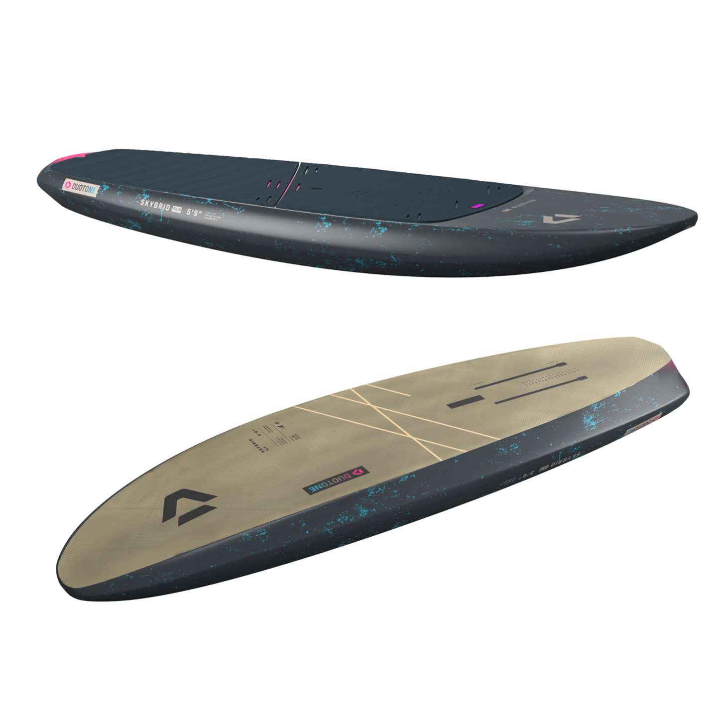 Duotone Skybrid D/Lab 2027 rail, tip and construction detail