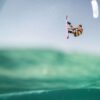 Duotone TS Freestyle SLS Kiteboard 2026 base graphic and underside view
