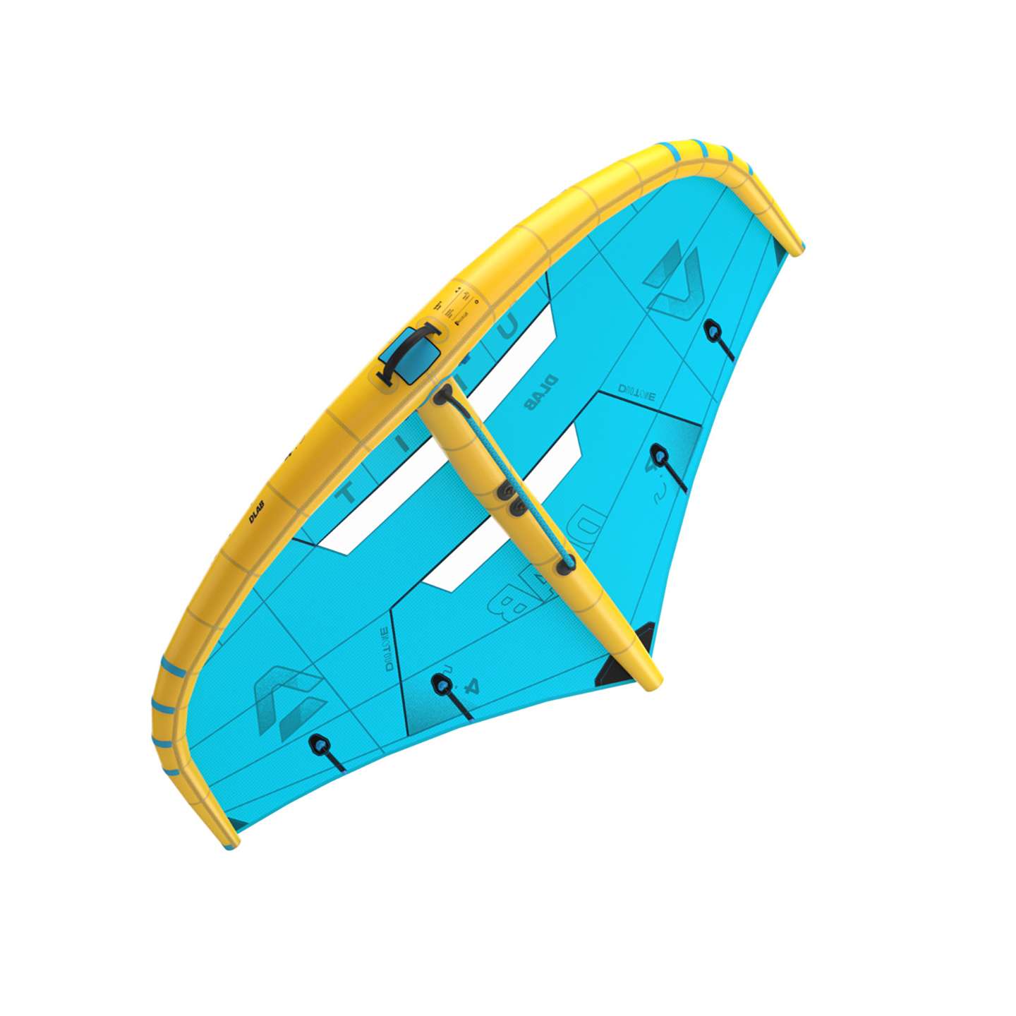 Duotone Unit D/Lab Foil Wing 2026 canopy shape and panel detail