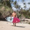 Fanatic Falcon Air Premium 2023 14'x29 Inflatable SUP with premium construction, fin box and tail detail view