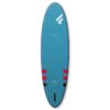 Fanatic Fly Air 2023 10'4 Inflatable SUP, bottom view showing inflatable board shape