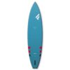 Fanatic Ray Air 2023 12'6 Inflatable SUP, bottom view showing inflatable board shape