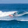 Fanatic AllWave SUP Board 2023, deck view showing shape and pad