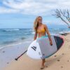 Fanatic ProWave LTD SUP Board 2023 with LTD construction, tail and construction detail view