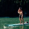 Fanatic Ray Air Enduro Premium 2023 11'0 SUP with premium construction, inflation valve and construction detail view