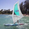 Fanatic Viper Air SLT Inflatable SUP 2025, deck view showing pad and fittings