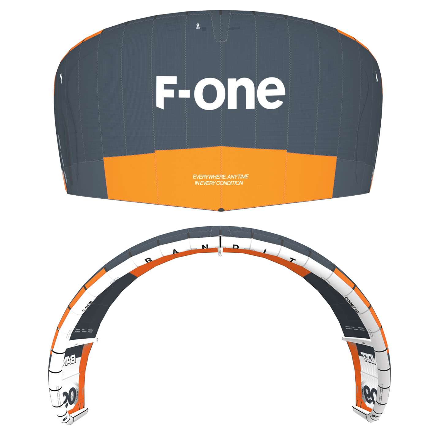 F-One Bandit TEC 2025 Raptor Package on-water action or lifestyle image