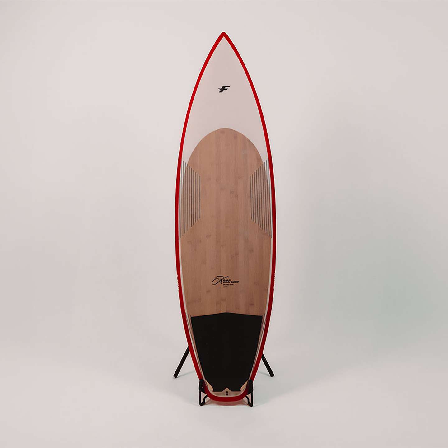 F-One Keahi Pro Surf Kite Surfboard bottom graphic view