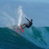 F-One Keahi Pro Surf Kite Surfboard rail, tail or insert detail