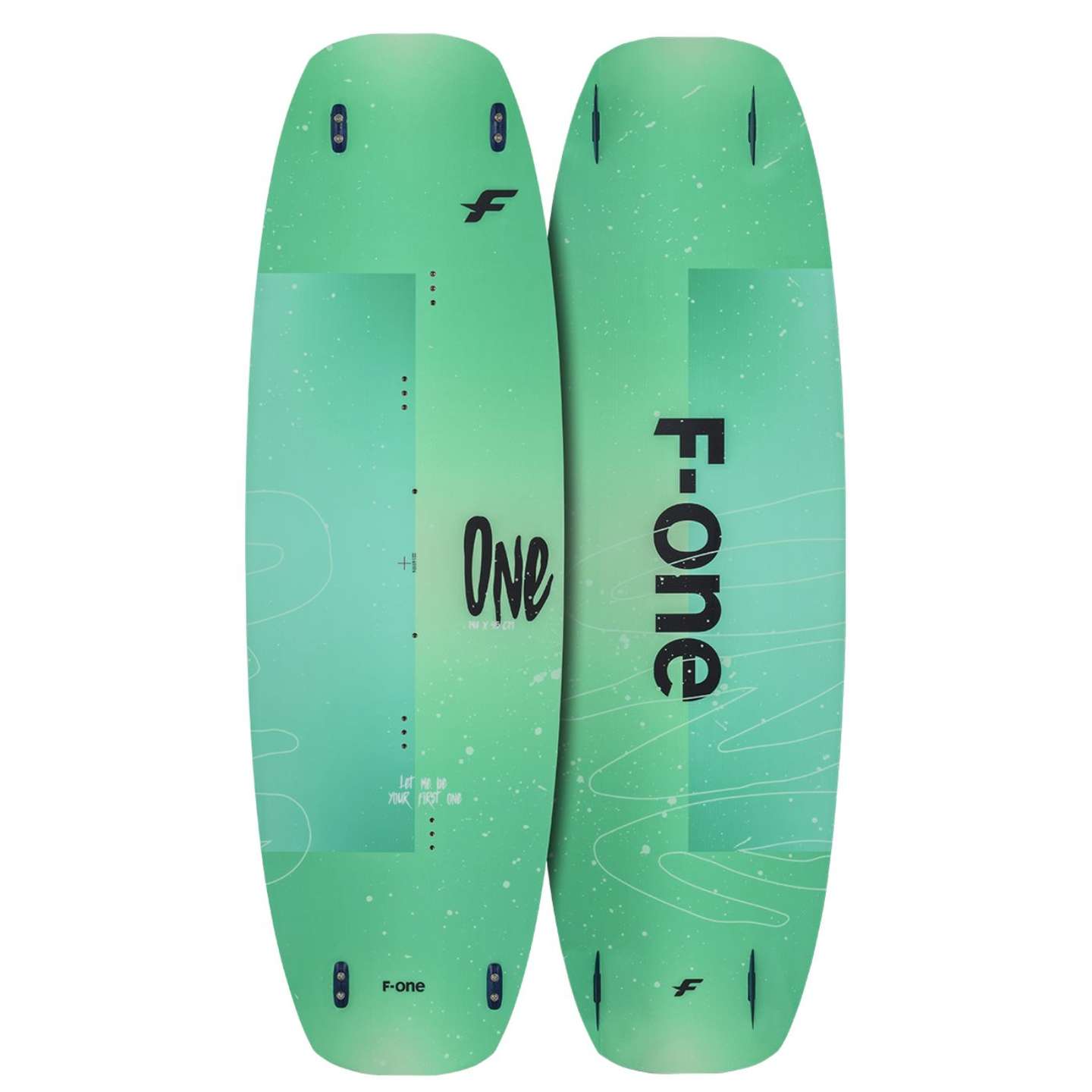 F-One One Kiteboard 2024 deck view