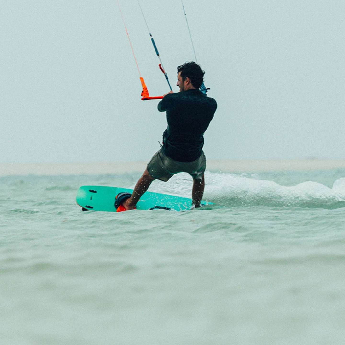 F-One One Kiteboard 2024 rail, tail or insert detail