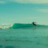 F-One Rocket Surf Foil Board 2024 on-water riding action or lifestyle image