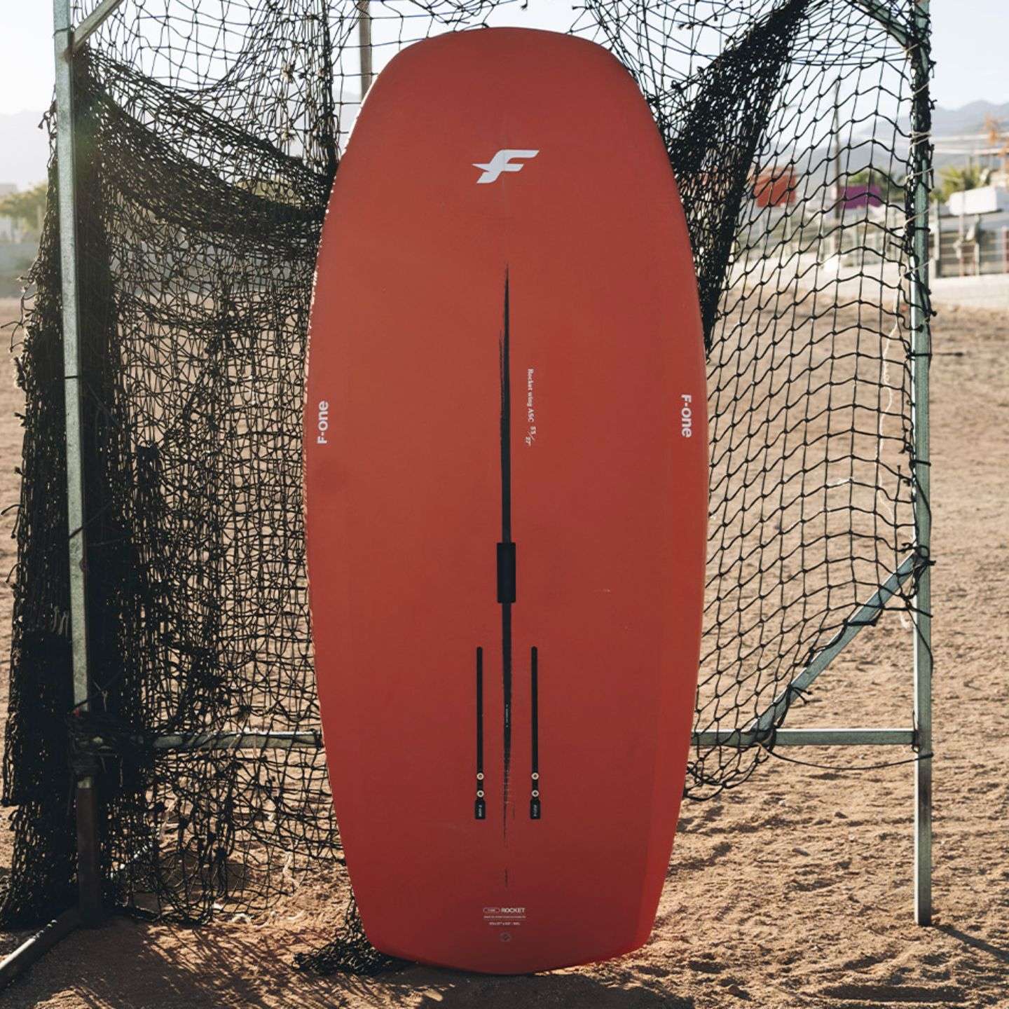 F-One Rocket Wing ASC v2 Foil Board rail, tail or insert detail