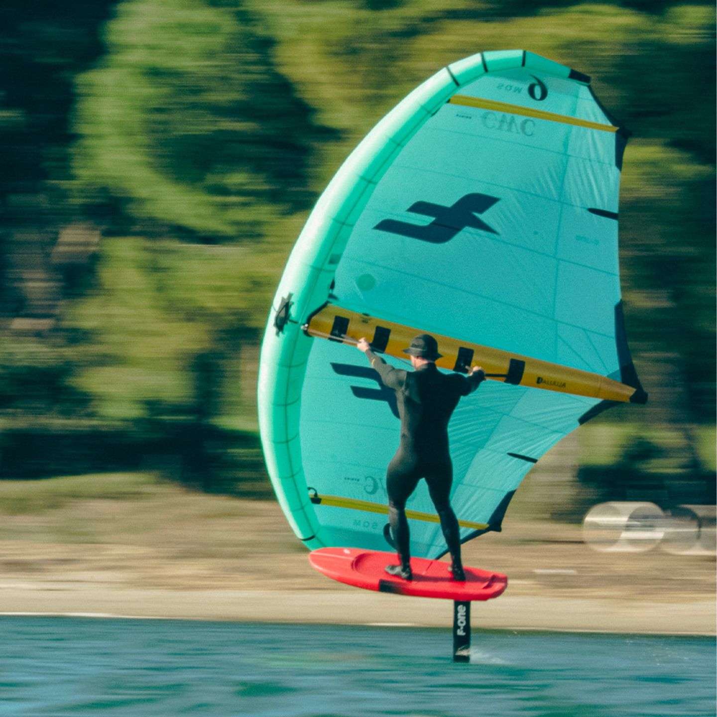 fone-strike-cwc-v4-alt4-zoom F-One Strike CWC V4 Wing on-water wing foiling action or lifestyle image