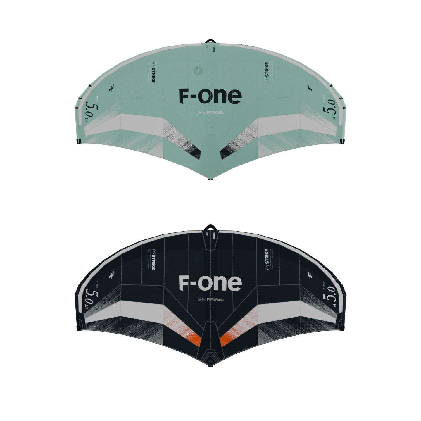 F-One Strike v5 Wing profile and window detail