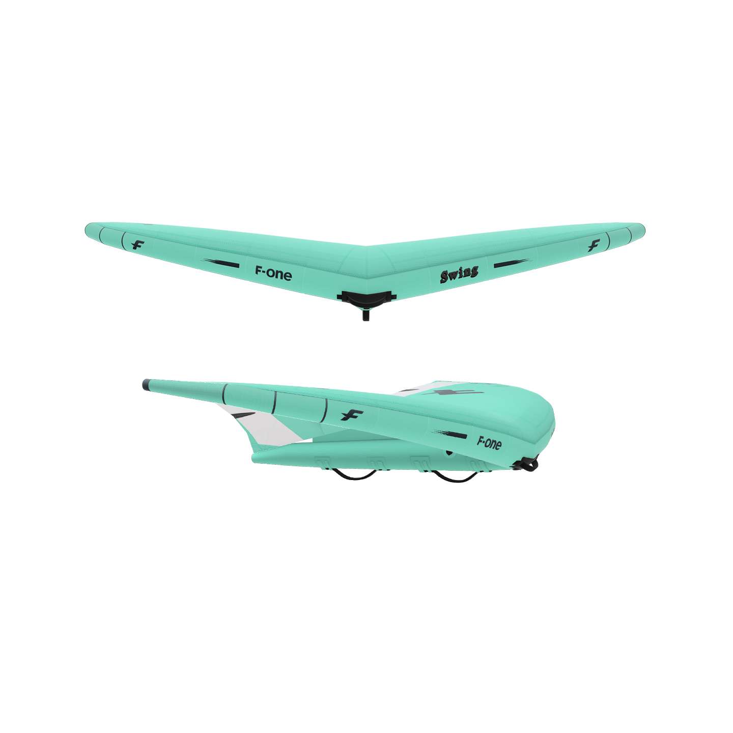 F-One Swing V4 Wing profile and window detail
