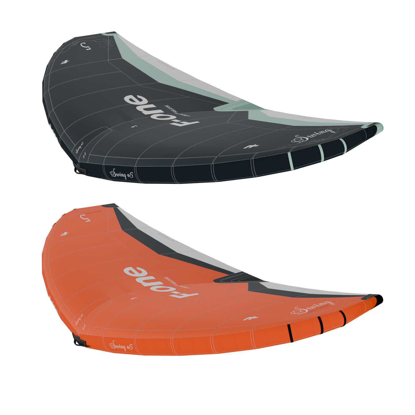 F-One Swing V5 Wing on-water wing foiling action or lifestyle image