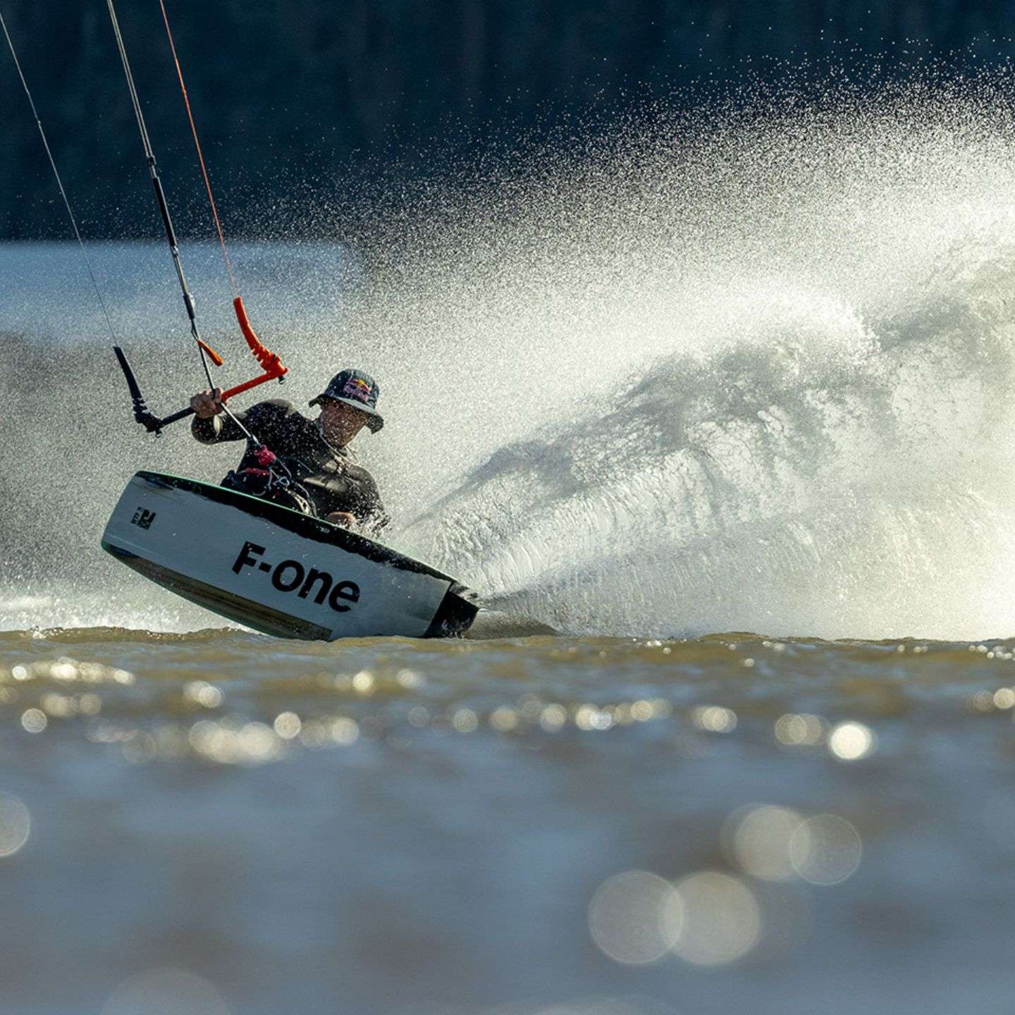 F-One WTF?! Kiteboard 2024 rail, tail or insert detail