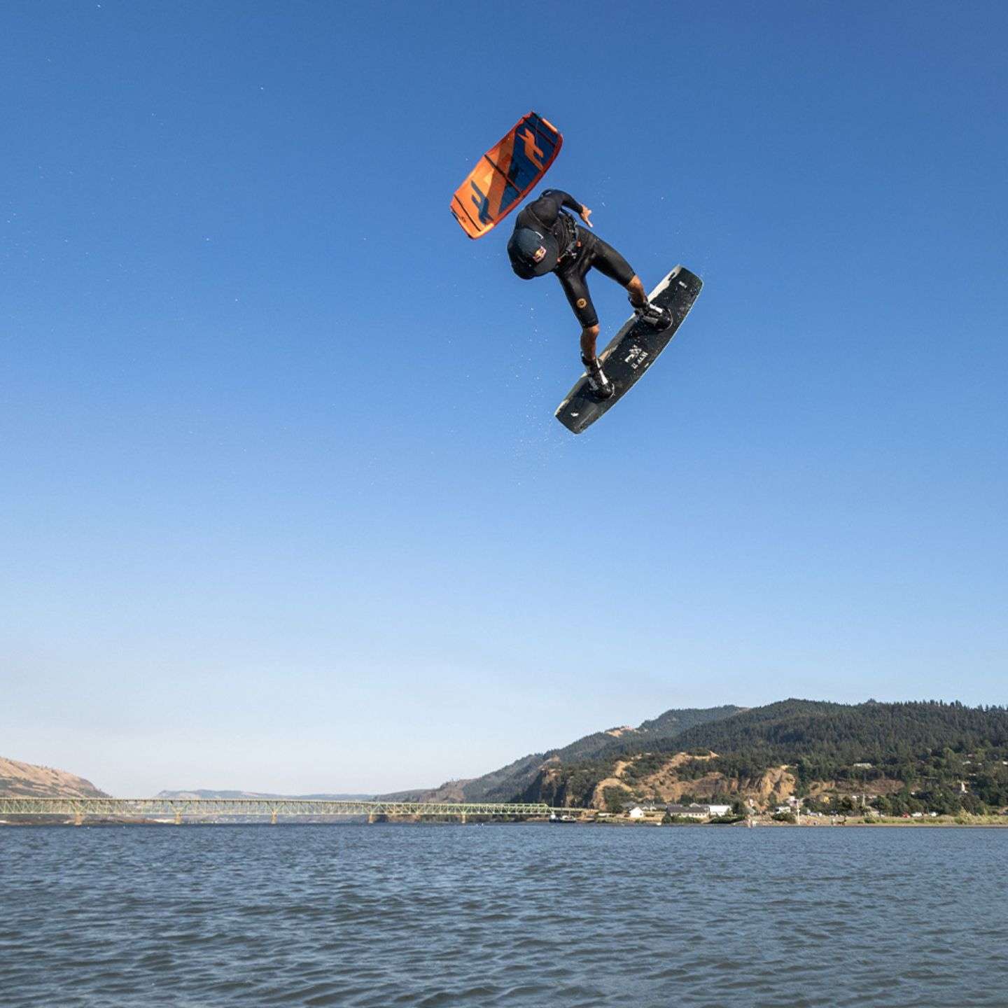 F-One WTF?! Kiteboard 2024 on-water riding action or lifestyle image
