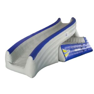 Aquaglide Loki Centre inflatable aquapark module product cutout with central climbing and play zone for modular aquapark layouts