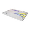 aquaglide-swinstep-xl-cutout-zoom Aquaglide Swimstep XL inflatable aquapark module product cutout with floating step platform for easy water access and aquapark connections