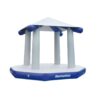 aquaglide-uni-pavillion-cutout-zoom Aquaglide Universal Pavillion inflatable aquapark module product cutout with shaded floating platform design for resting and supervising on the water