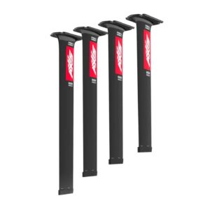 Axis Power Carbon High Modulus Mast full studio product view of the hydrofoil mast