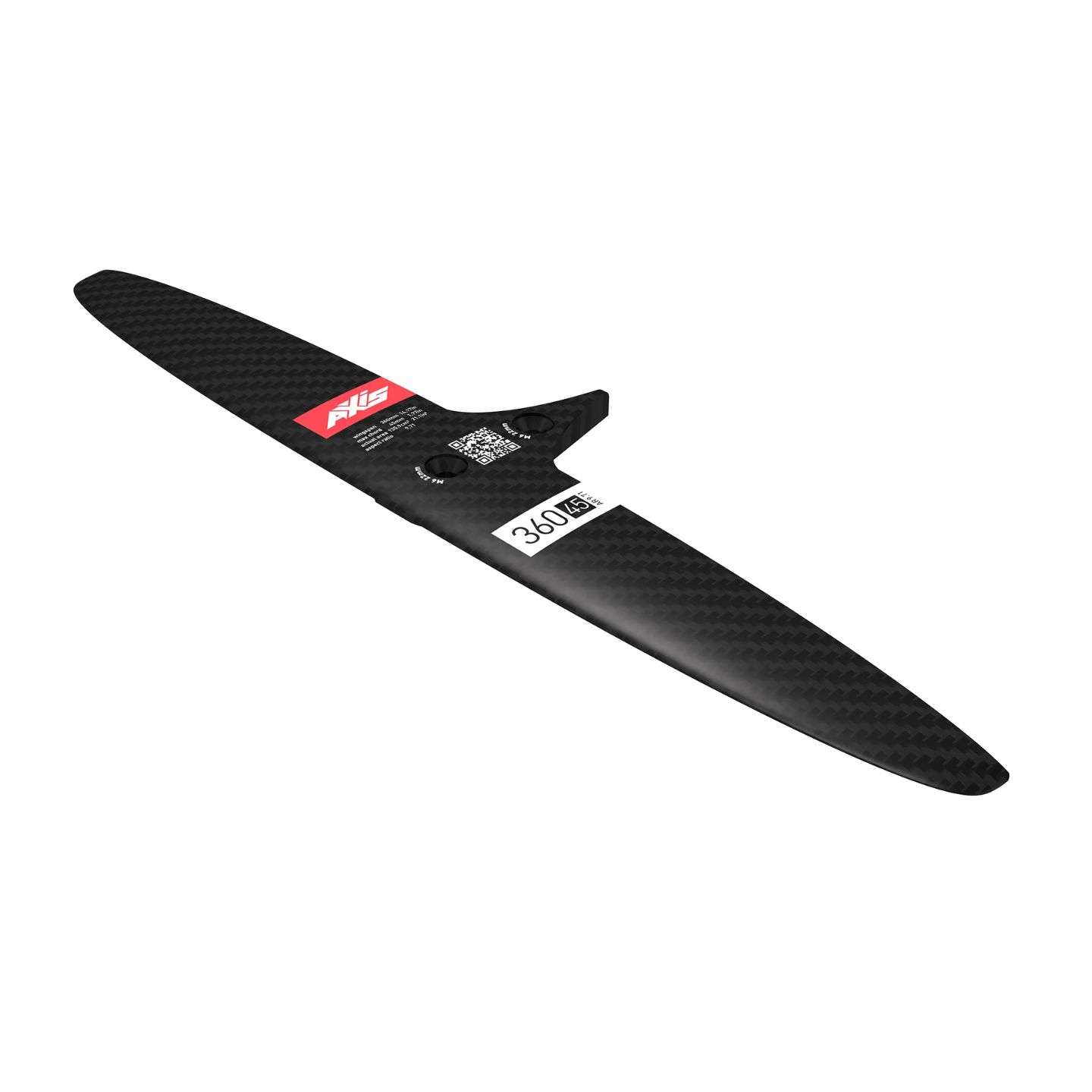 Axis Skinny Rear Wings close-up of the mount area and wing tip detail