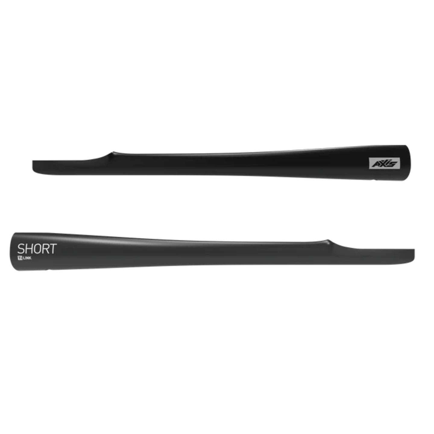 Axis Aluminium Rear Wing Adapter for Ti Link top surface view showing the rear wing span and outline