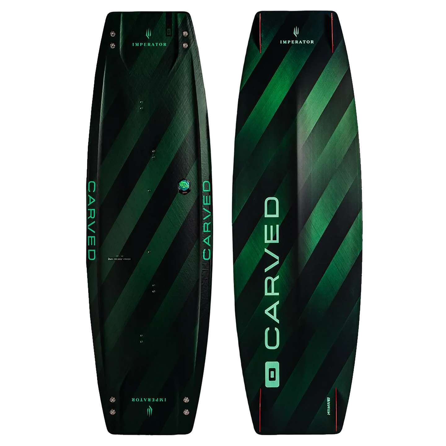 Carved Imperator 7 Limited Edition kiteboard close-up detail view