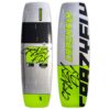 Crazyfly Acton 2026 Kiteboard studio product image showing the board outline and graphics