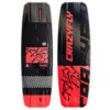 Crazyfly Raptor Extreme 2026 Kiteboard studio product image showing the board outline and graphics