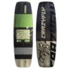 Crazyfly Raptor Ltd 2026 Kiteboard studio product image showing the board outline and graphics